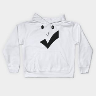 Fine smile - Fine face D03. Kids Hoodie